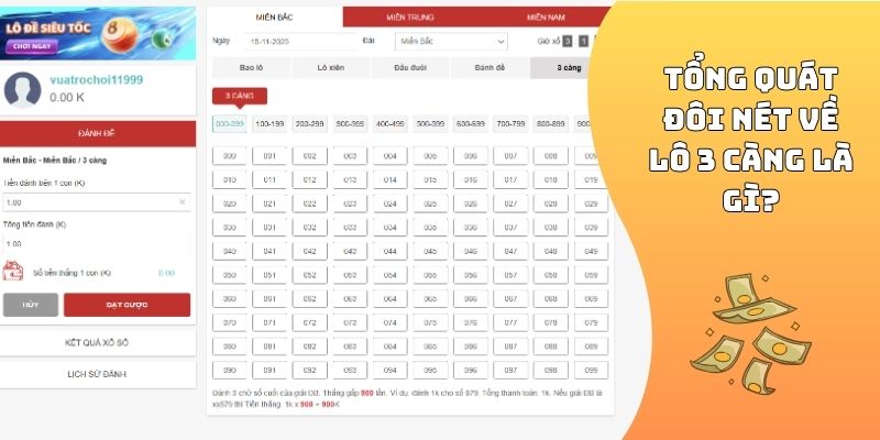 Tổng quát đôi nét về lô 3 càng là gì?