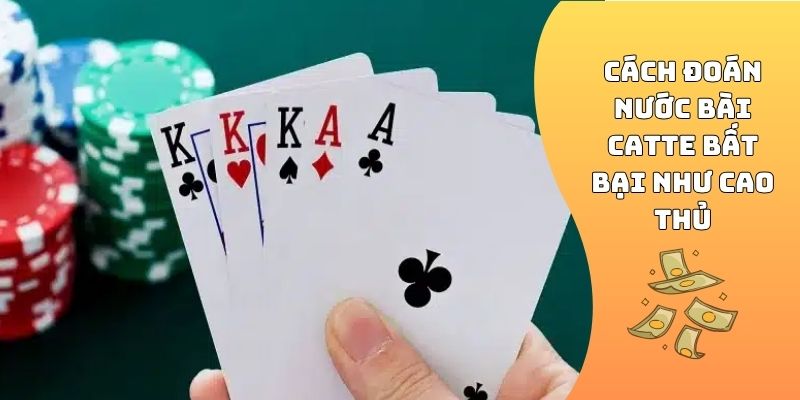 Cách đoán nước bài Catte bất bại như cao thủ