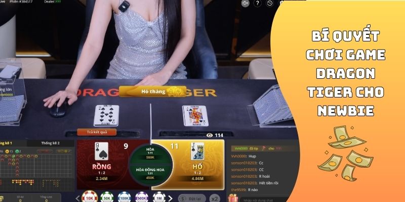 Bí quyết chơi game Dragon Tiger cho newbie